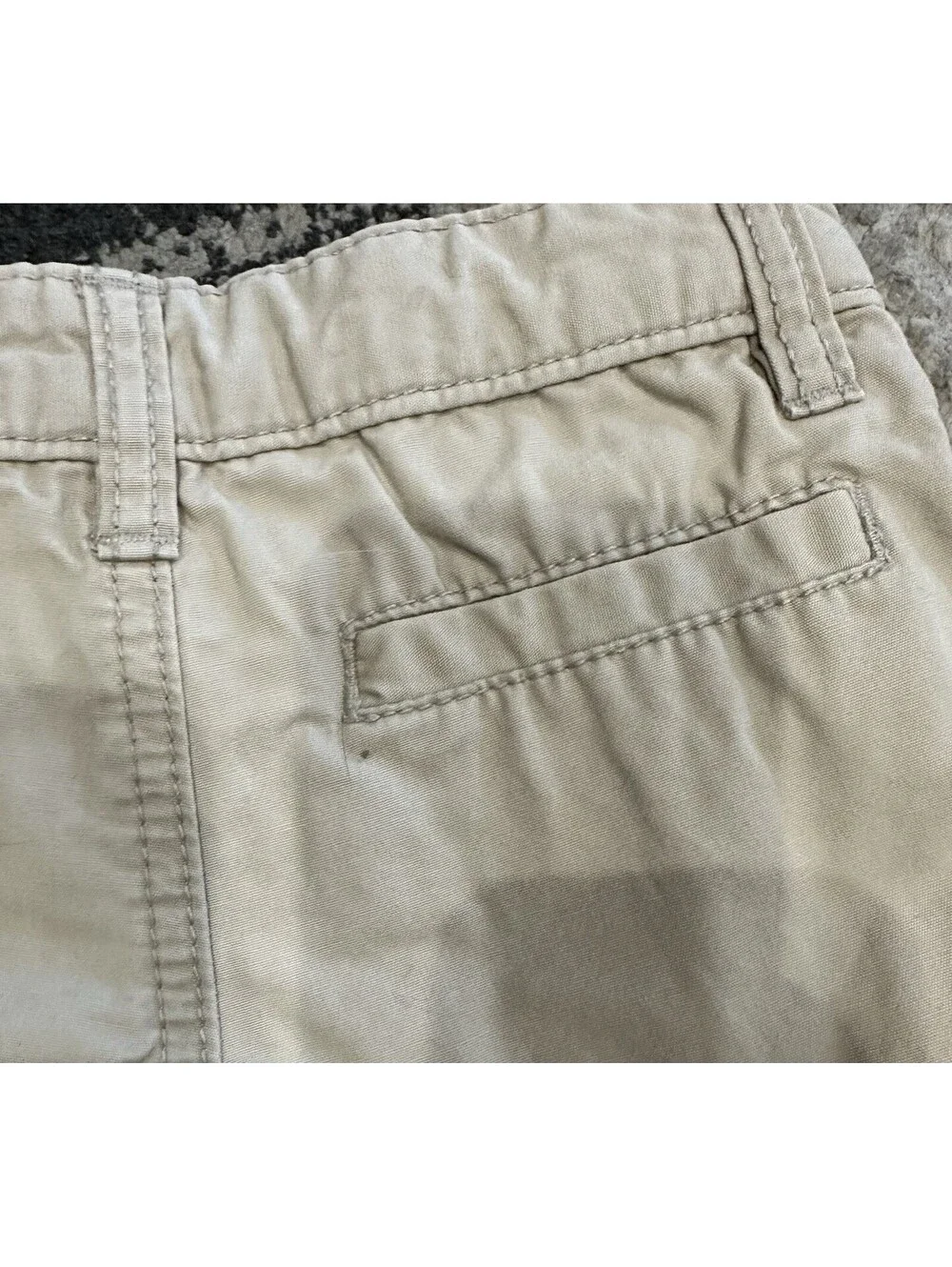 Under Armour Boys Khaki Shorts 2T Cotton Woven Solid Button Pockets- 2 pair